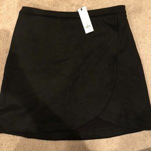 Skirt with wrap detail